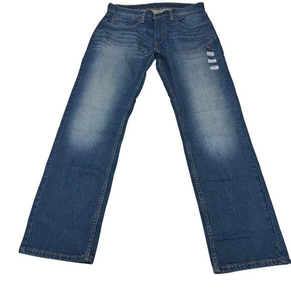 NEW Levi's 559 Relaxed Straight Stretch Blue Jean Men's Denim Pants, Size 32x32 - Picture 1 of 10